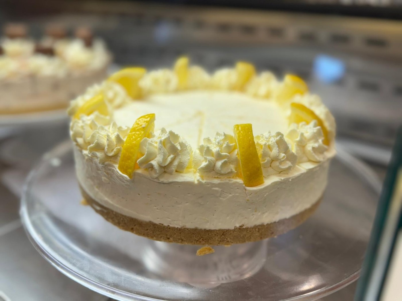 An example of Jamesfield lemon cheesecake